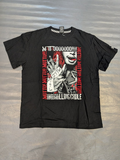 Hiromu Takahashi × ROLLING CRADLE Collaboration T-Shirt (2022/Black)