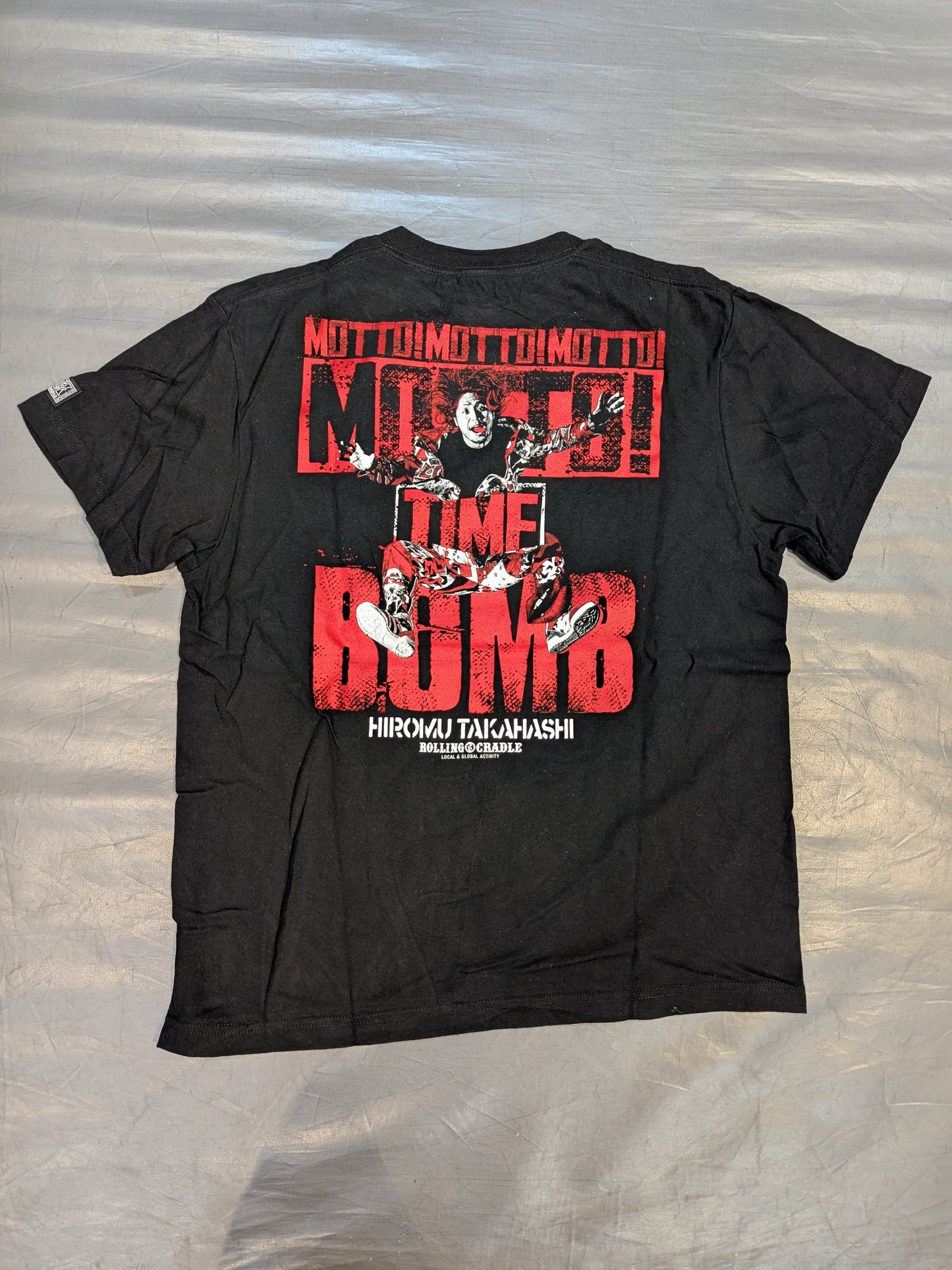 Hiromu Takahashi × ROLLING CRADLE Collaboration T-Shirt (2022/Black)