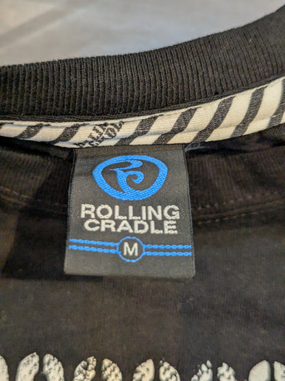 Hiromu Takahashi × ROLLING CRADLE Collaboration T-Shirt (2022/Black)