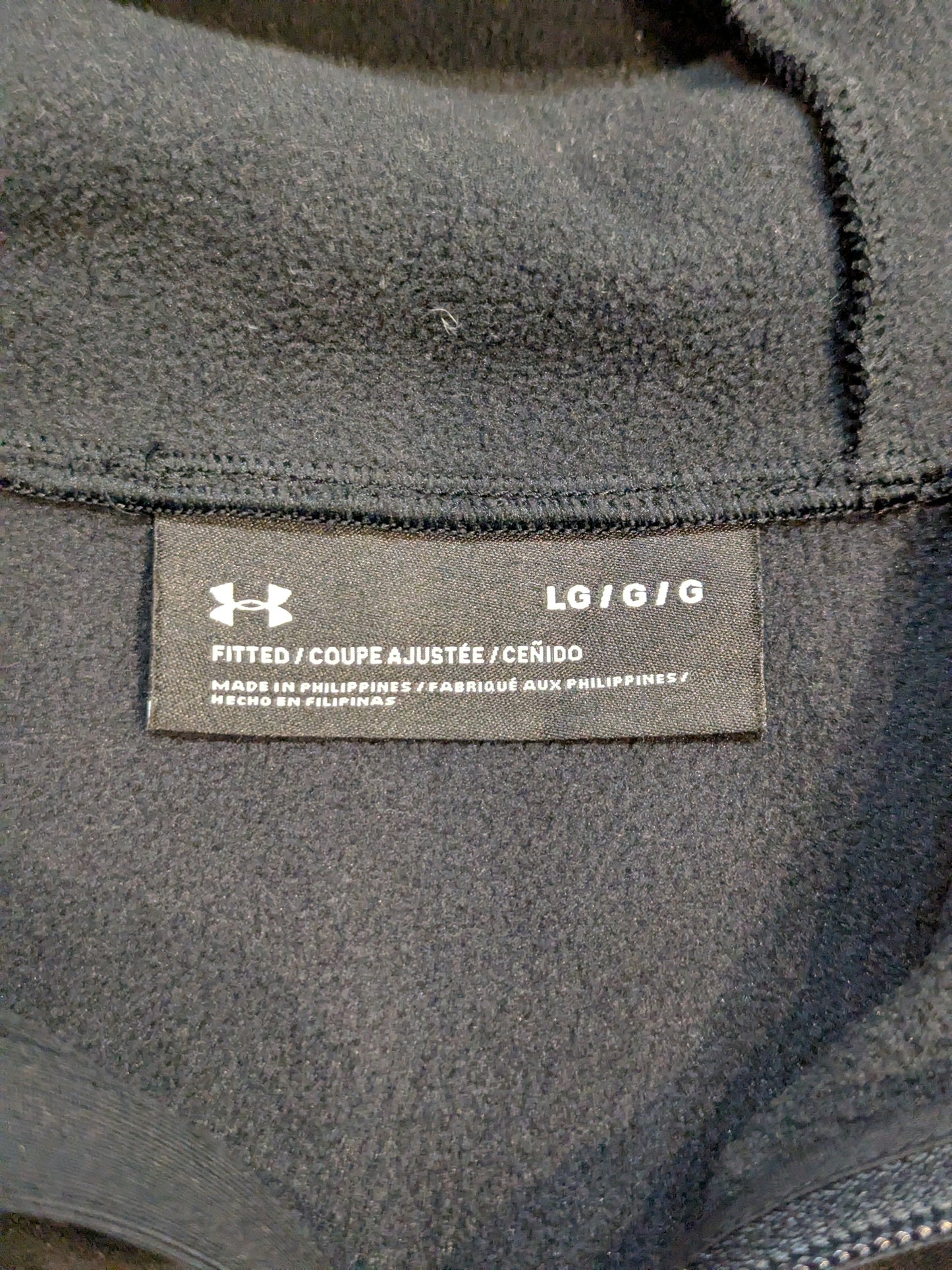 新日本プロレス×UNDER ARMOUR ライオンマーク ウインターニット 3レイヤージャケット(ブラック)