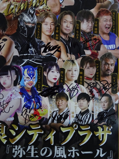 【35選手 直筆サイン入り】Gamma デビュー30周年興行