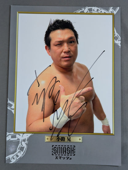 SMASH hand signed autograph  Pro-Photo Set