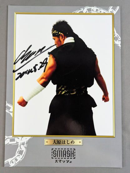 SMASH hand signed autograph  Pro-Photo Set