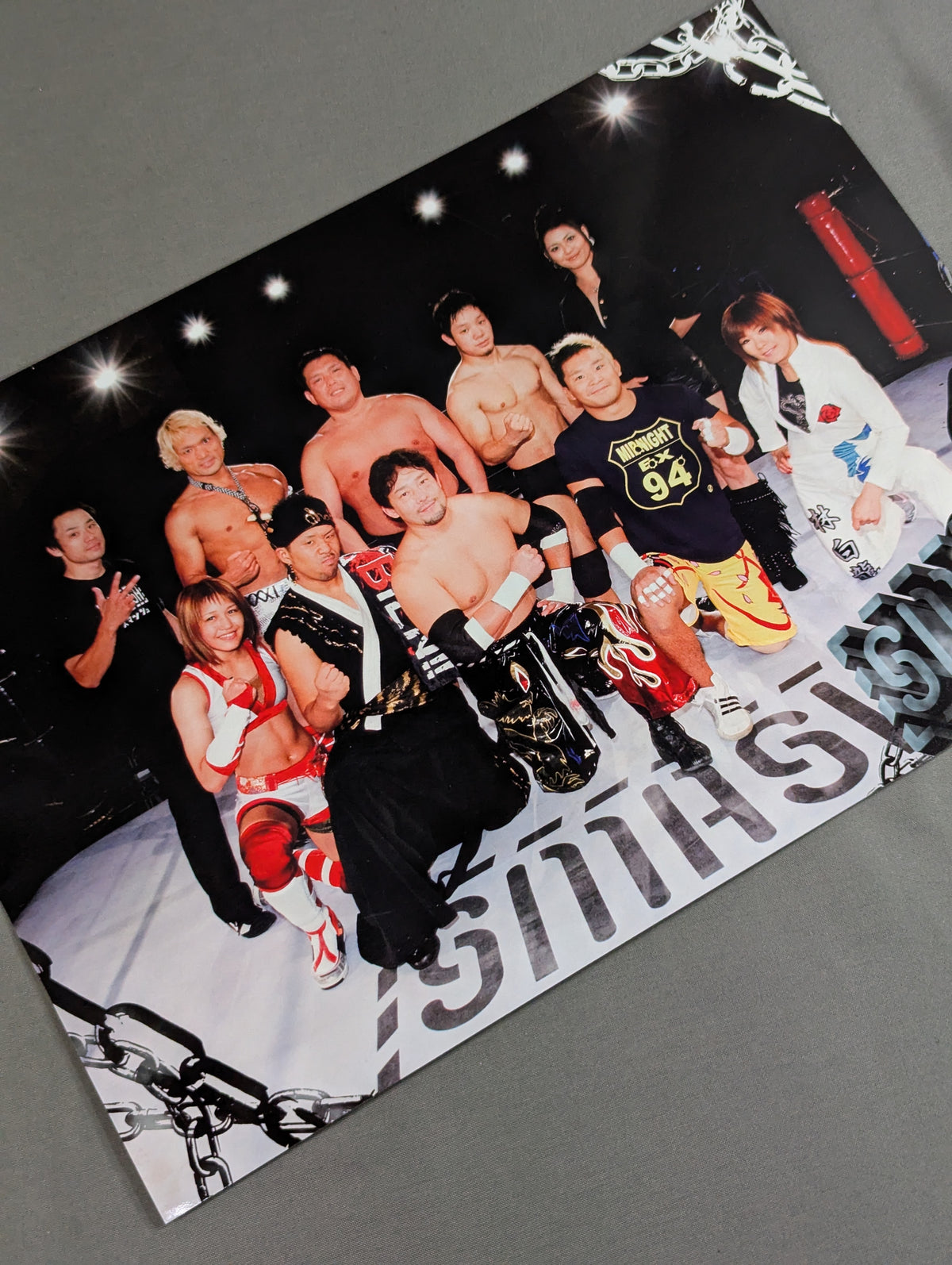 SMASH hand signed autograph  Pro-Photo Set