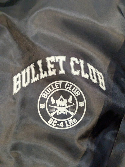 New Japan Pro Wrestling × Shimamura BULLET CLUB MA-1 Jacket (1) (Black)