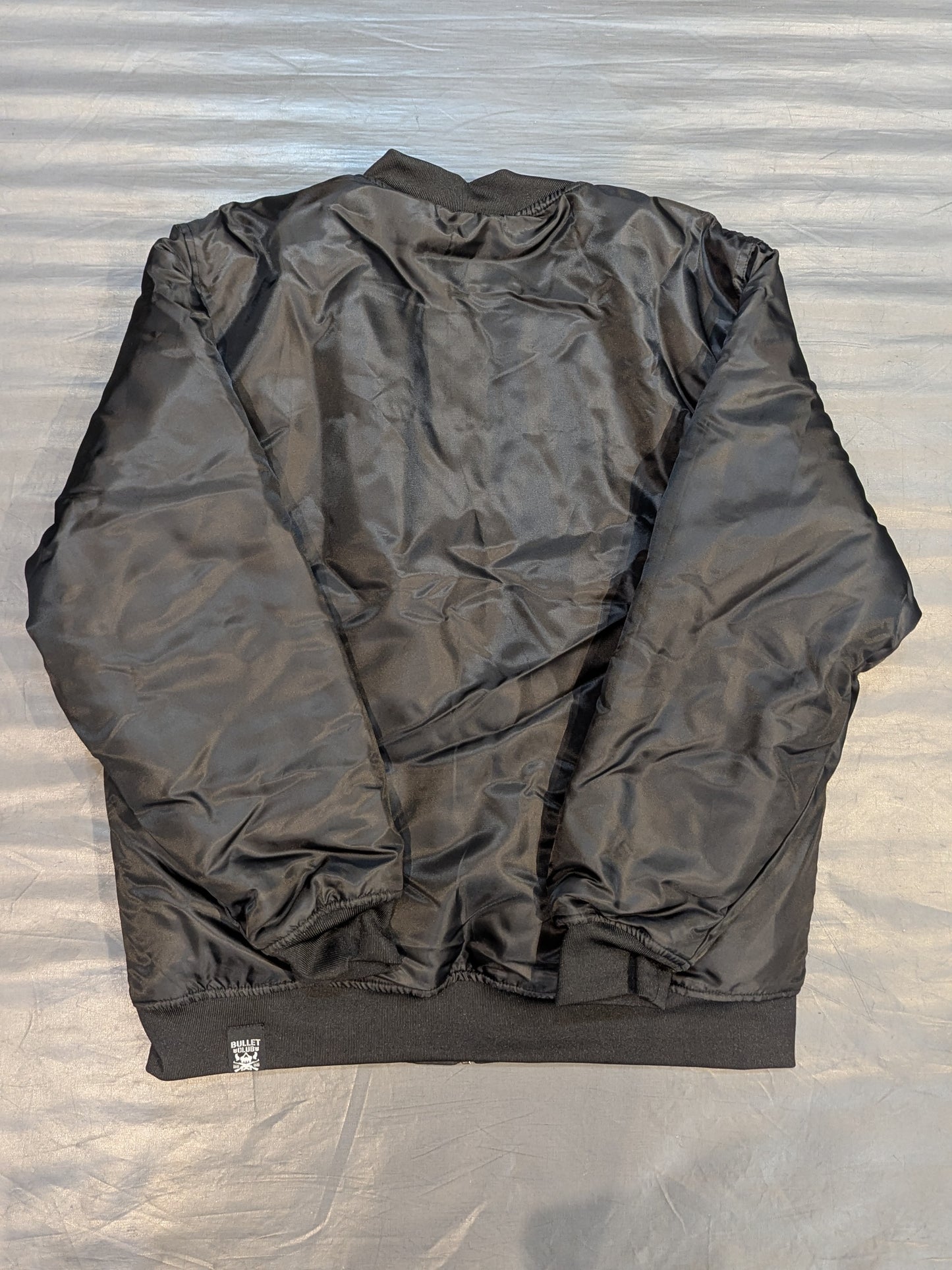 New Japan Pro Wrestling × Shimamura BULLET CLUB MA-1 Jacket (1) (Black)