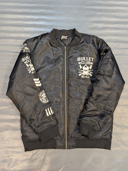 新日本プロレス×しまむら BULLET CLUB MA-1ジャケット②(ブラック)