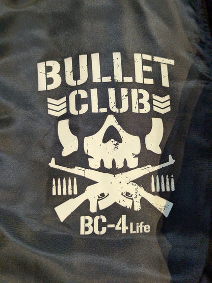 新日本プロレス×しまむら BULLET CLUB MA-1ジャケット②(ブラック)