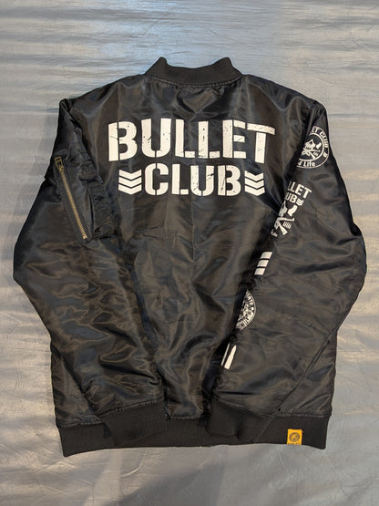 新日本プロレス×しまむら BULLET CLUB MA-1ジャケット②(ブラック)