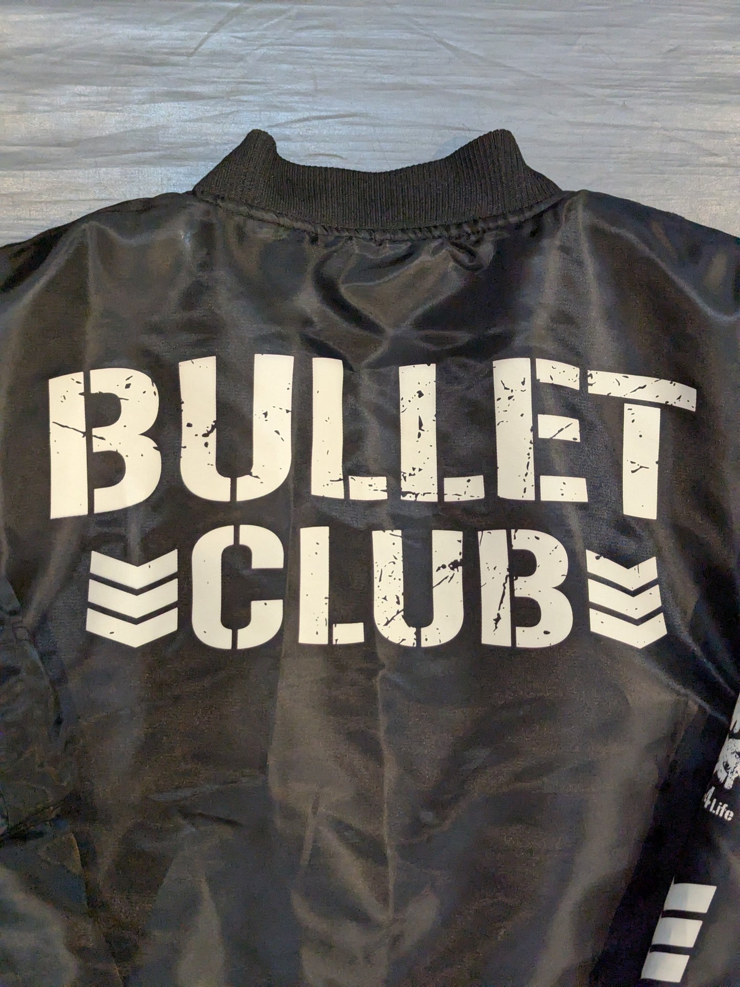 新日本プロレス×しまむら BULLET CLUB MA-1ジャケット②(ブラック)