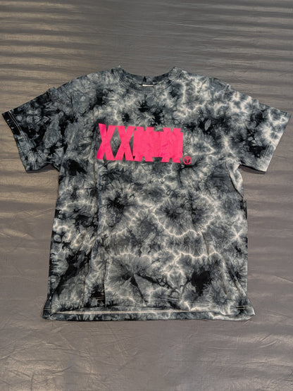 T-Hawk「X-LAB3 BASIC」Tシャツ(グレー×タイダイ)