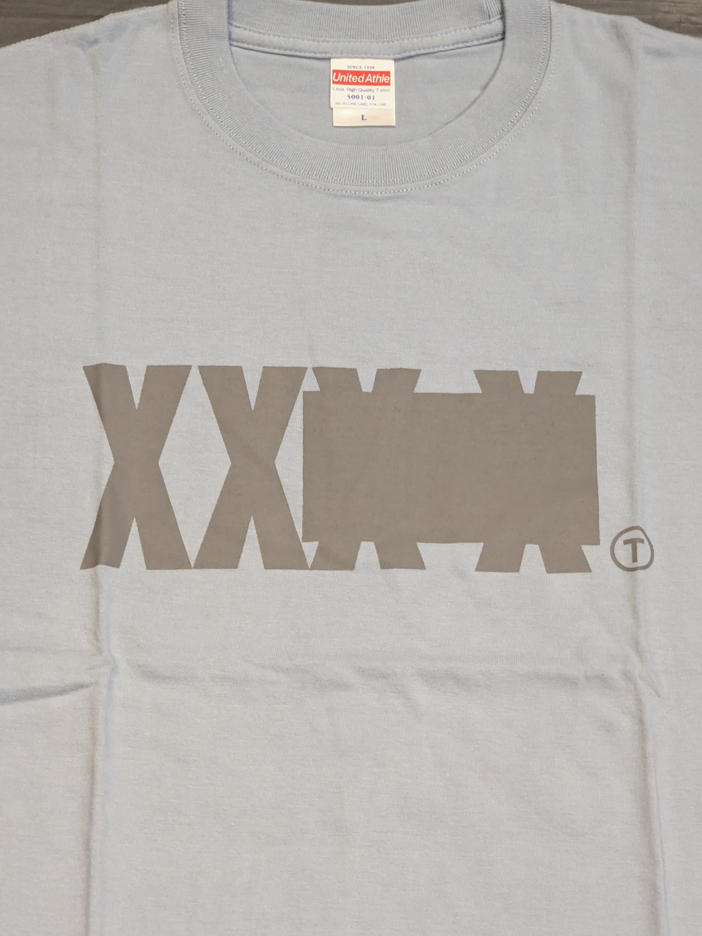 T-Hawk「X-LAB3 BASIC」Tシャツ(ライトブルー)
