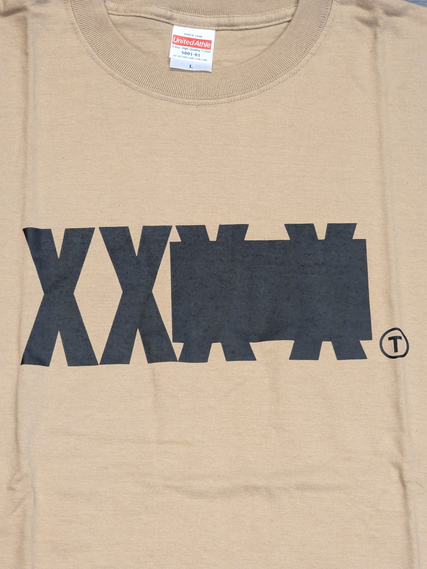 T-Hawk「X-LAB3 BASIC」Tシャツ(ブラウン)