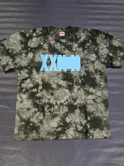 T-Hawk「X-LAB3 BASIC」Tシャツ(カーキ×タイダイ)