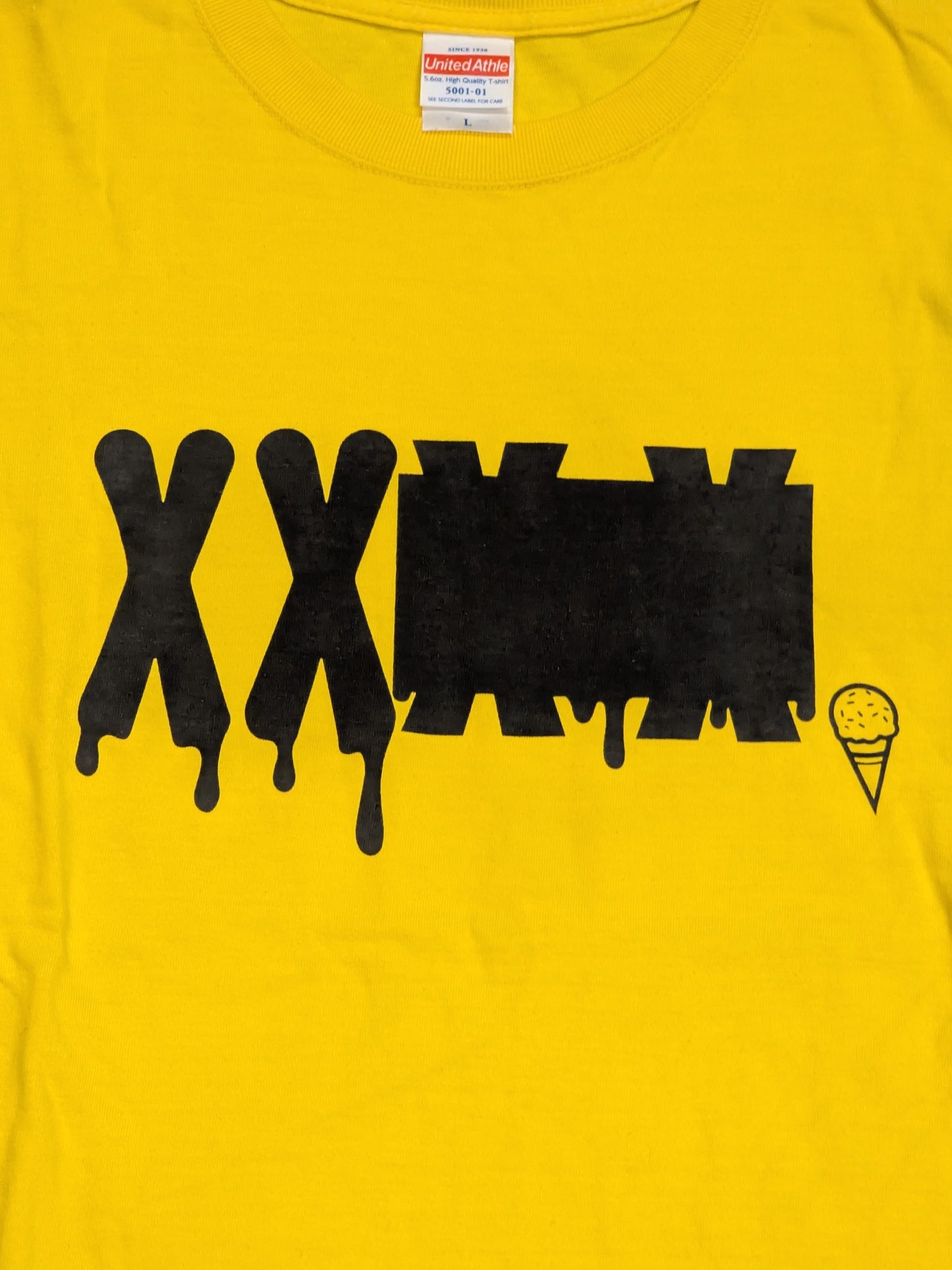 T-Hawk「X-LAB3 ICE」Tシャツ(イエロー)