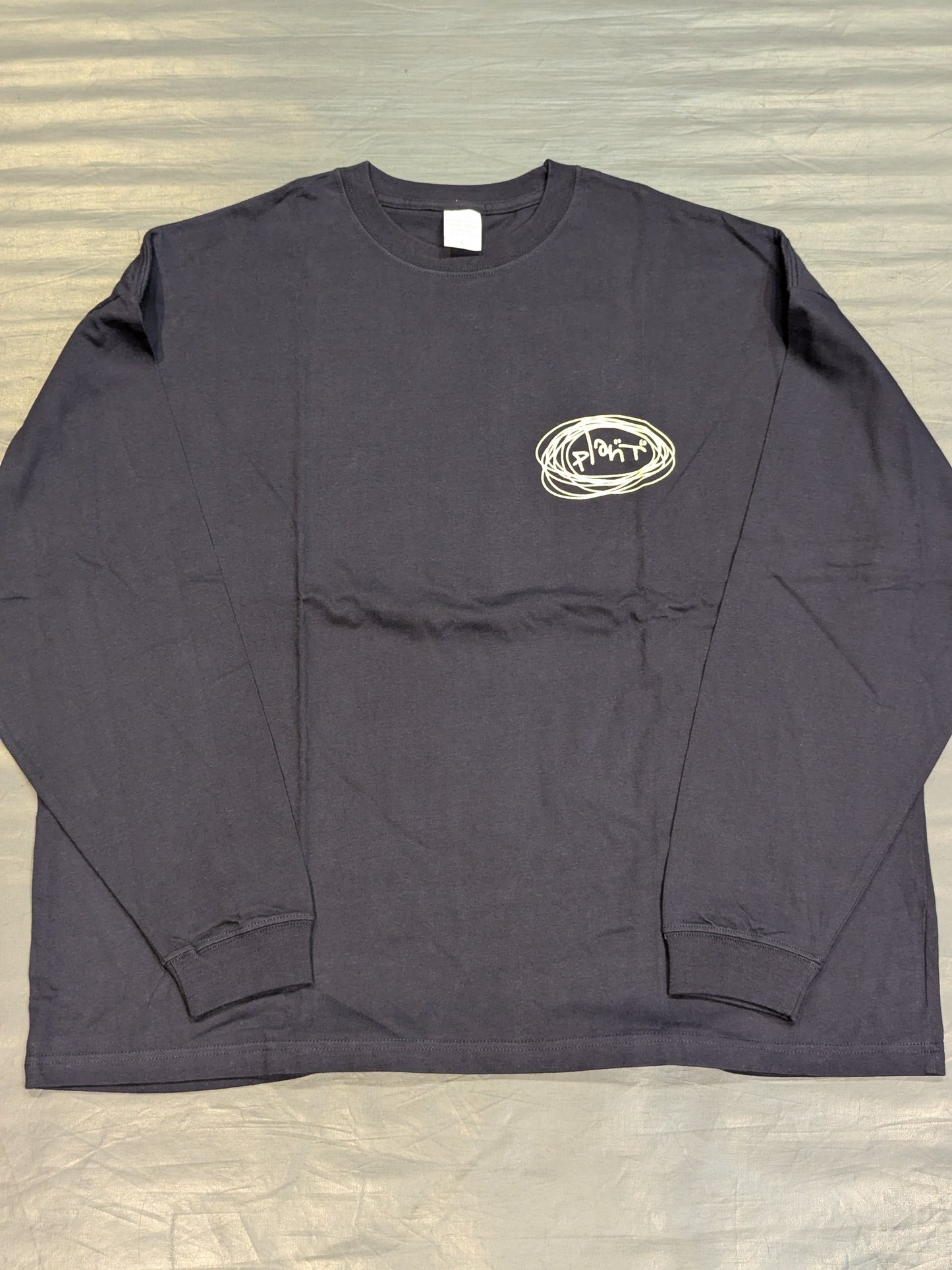 T-Hawk「plan"T"」ロングTシャツ(ネイビー)