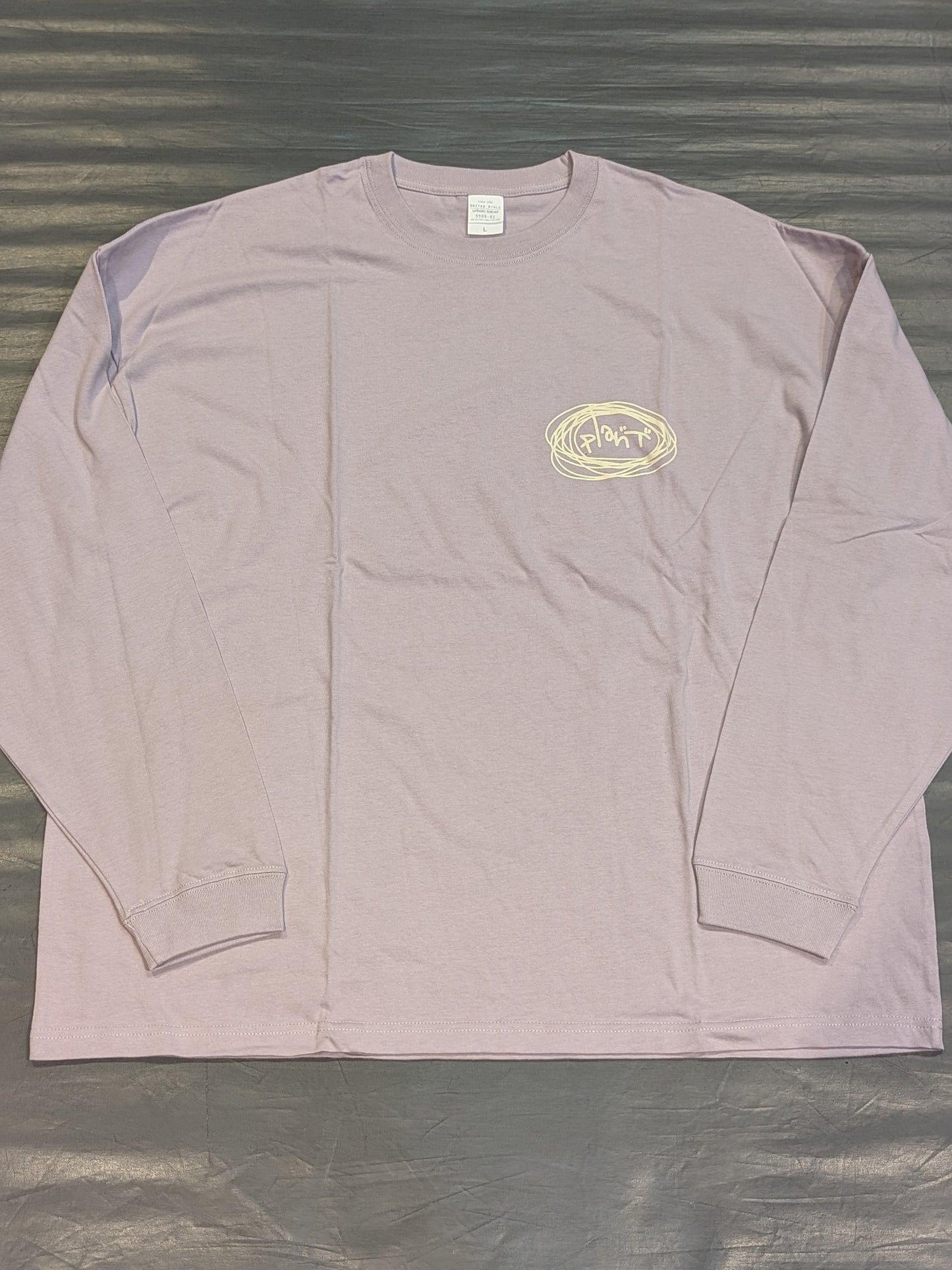 T-Hawk「plan"T"」ロングTシャツ(ライトパープル)