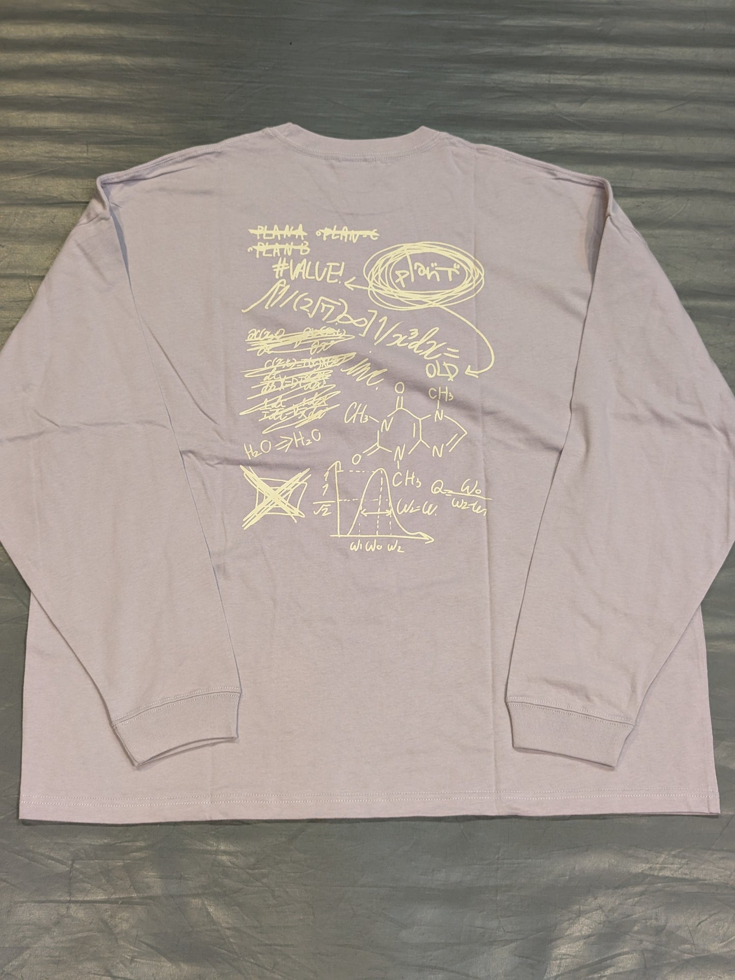 T-Hawk「plan"T"」ロングTシャツ(ライトパープル)