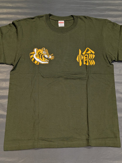 T-Hawk「TOKYO/JAPAN」Tシャツ(カーキ)