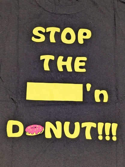 T-Hawk「6 PACK CLUB DONUT」Tシャツ(ブラック)
