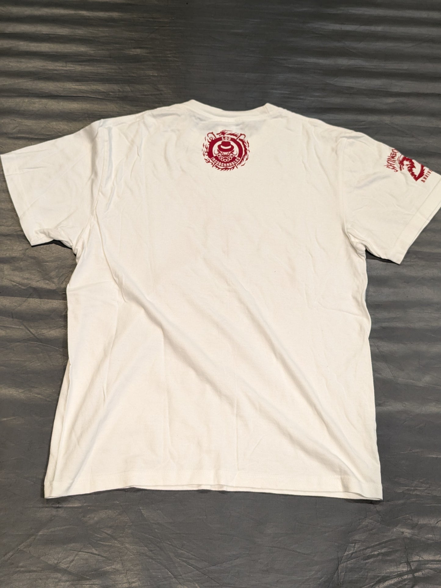 鷹木信悟「20th RISING DRAGON」Tシャツ(ホワイト）