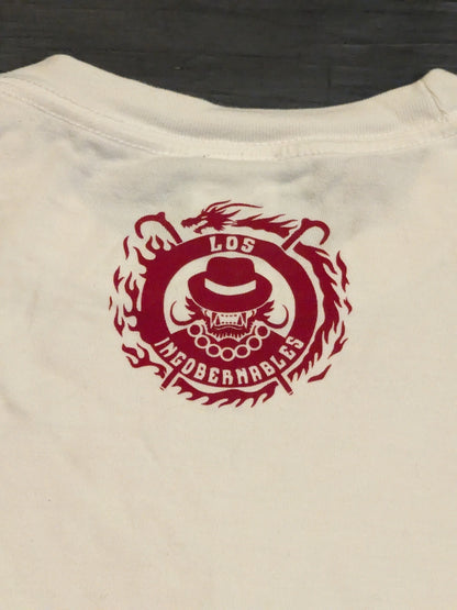 鷹木信悟「20th RISING DRAGON」Tシャツ(ホワイト）