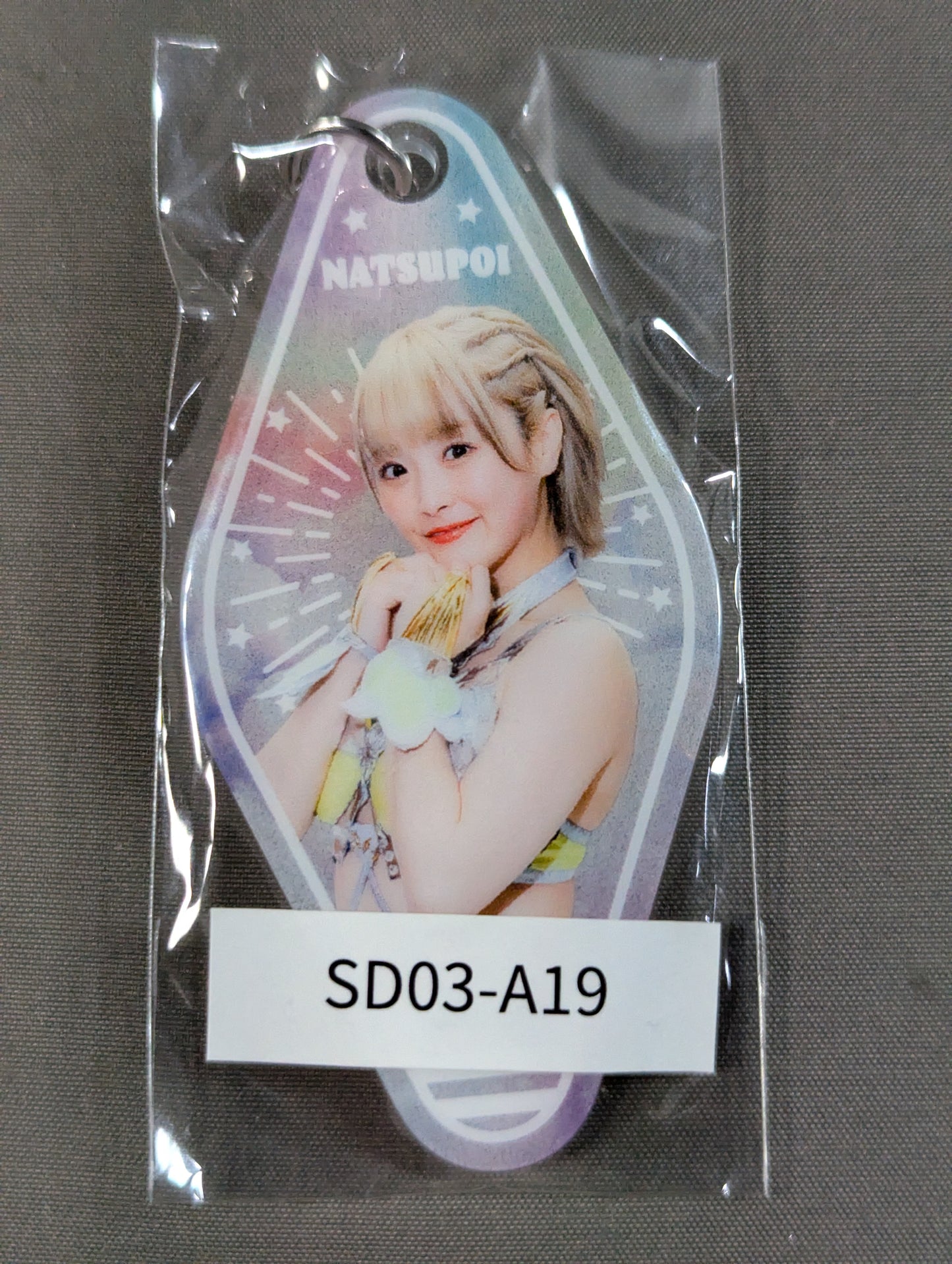 なつぽい STARDOM×ウェブポン アクリルモーテルキーホルダー