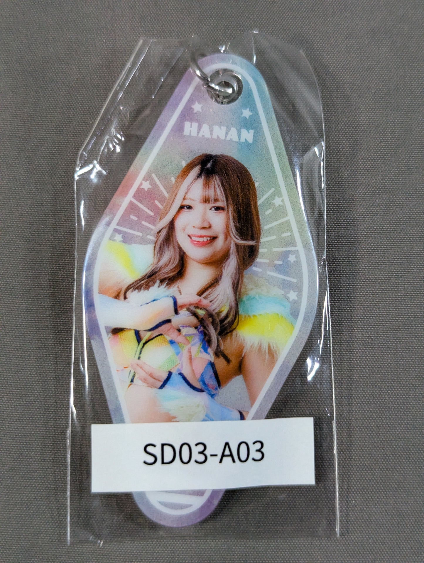 HANAN  STARDOM× Webpon Acrylic Motel Keychain