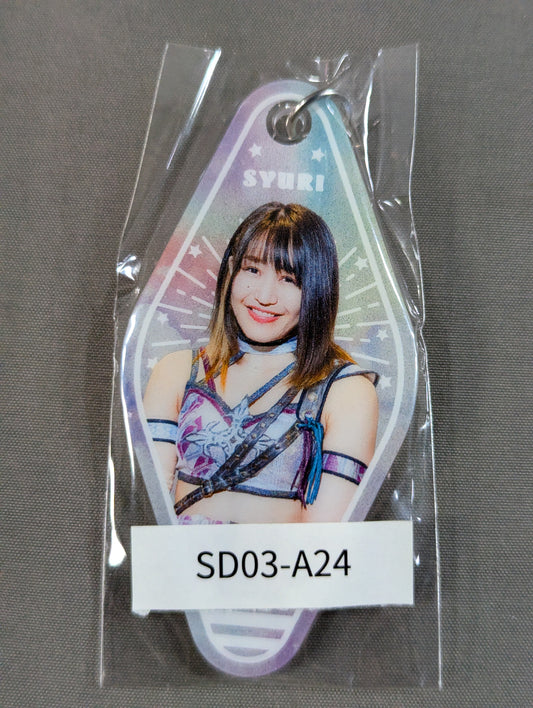 Akari STARDOM× Webpon Acrylic Motel Keychain
