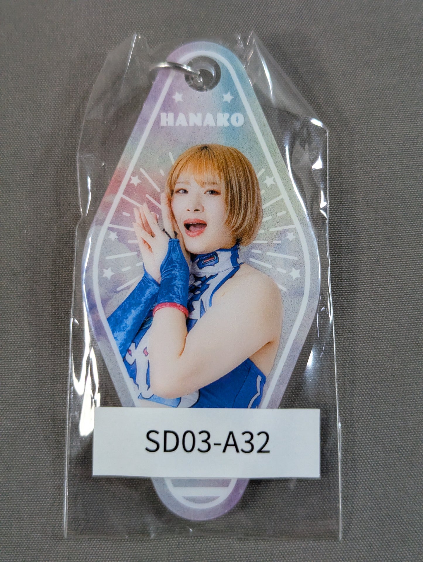 HANAKO STARDOM×ウェブポン アクリルモーテルキーホルダー