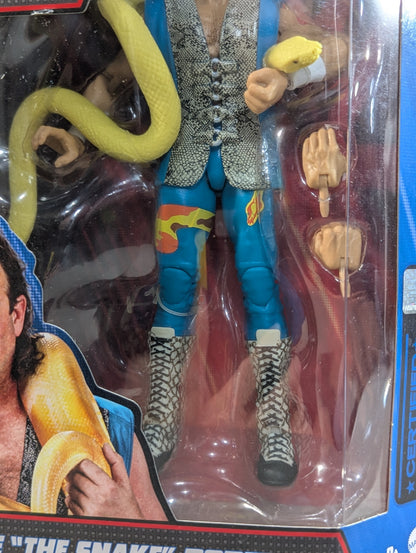 Jake Roberts (Snake Print Vest & Boots)