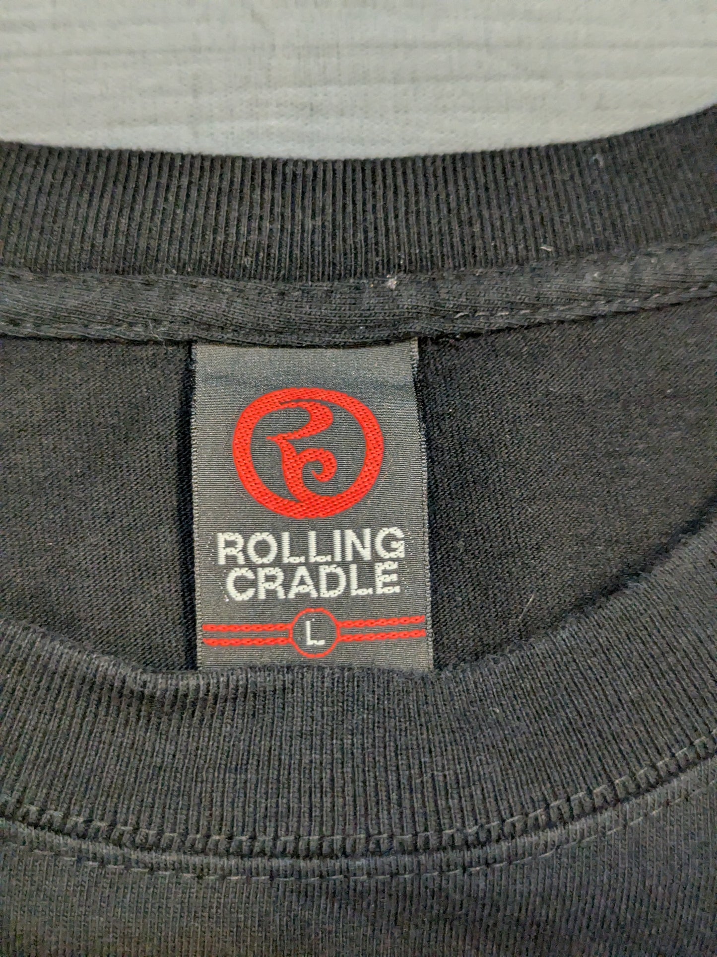 エル・デスペラード×ROLLING CRADLE コラボTシャツ⑥(ブラック×ゴールド)