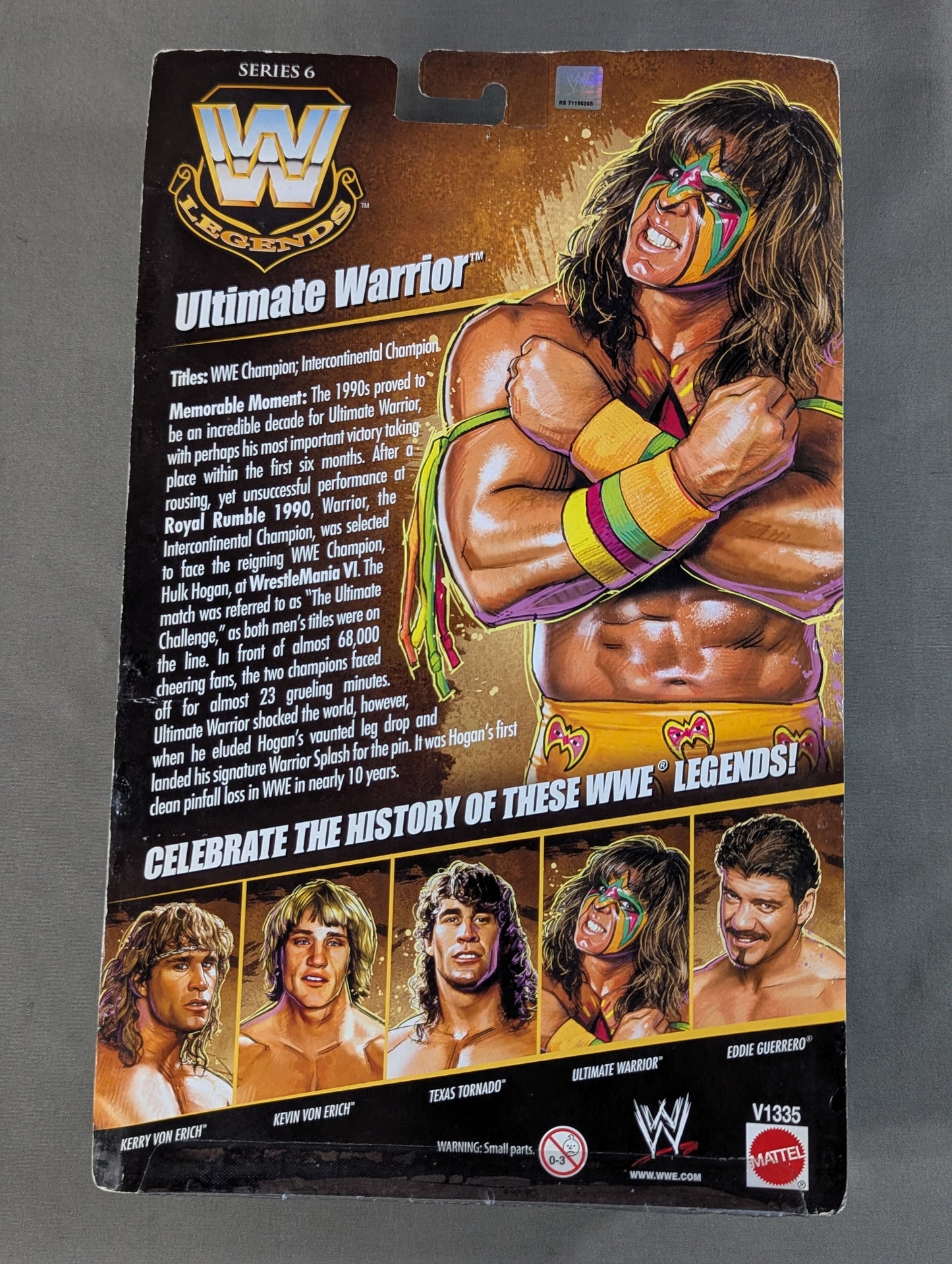 The Ultimate Warrior (Orange Pants)