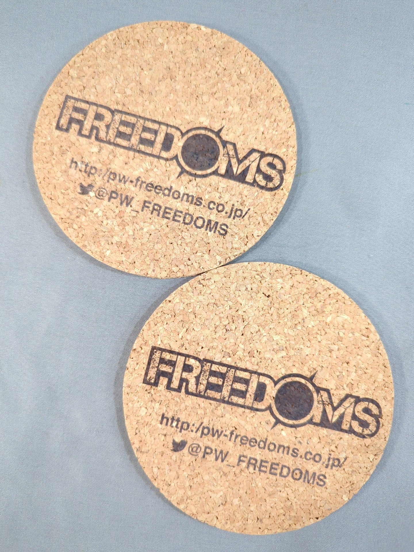 FREEDOMS ロゴ コースターセット