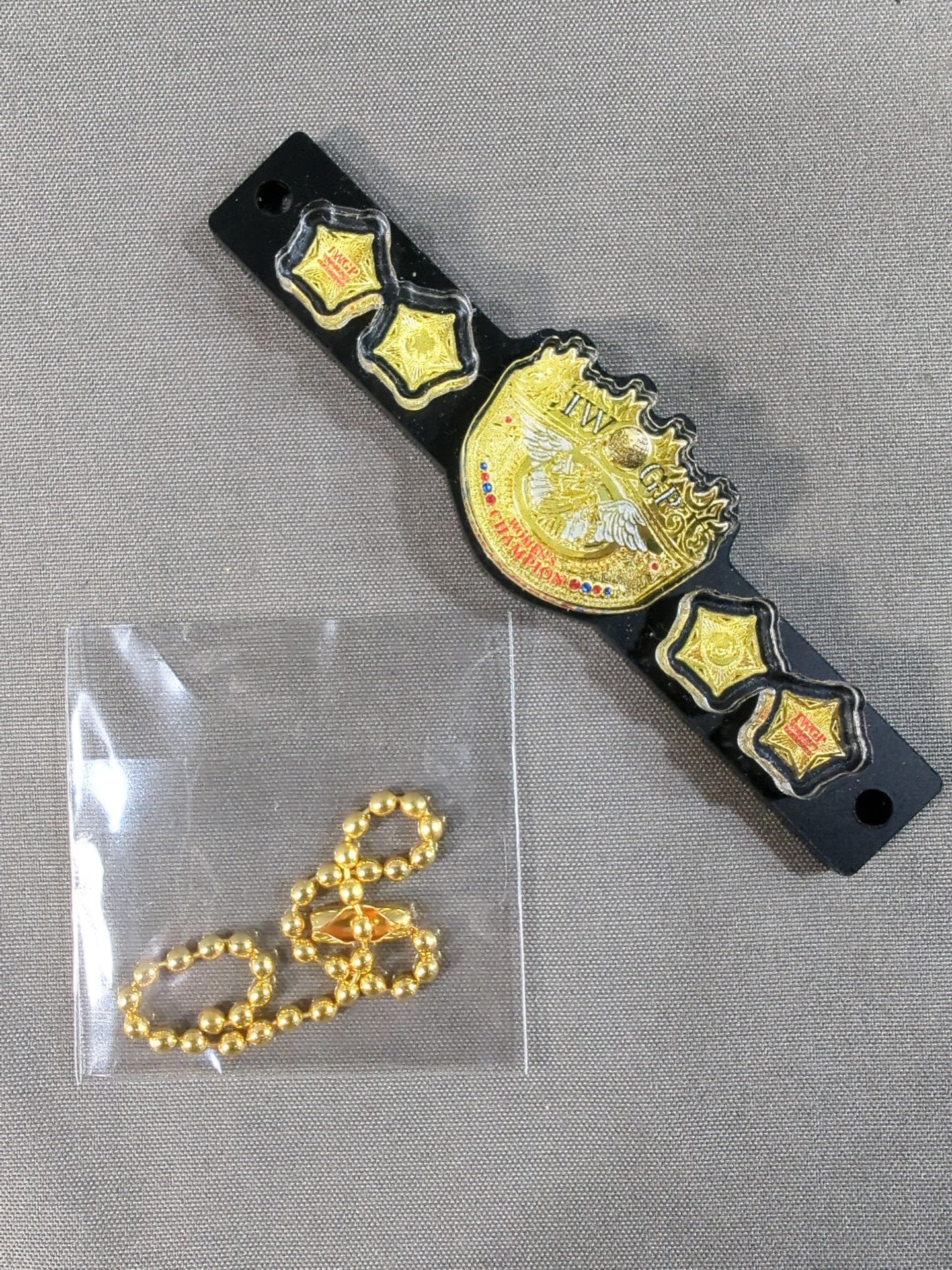 IWGP Women's Belt Acrylic Ball Chain