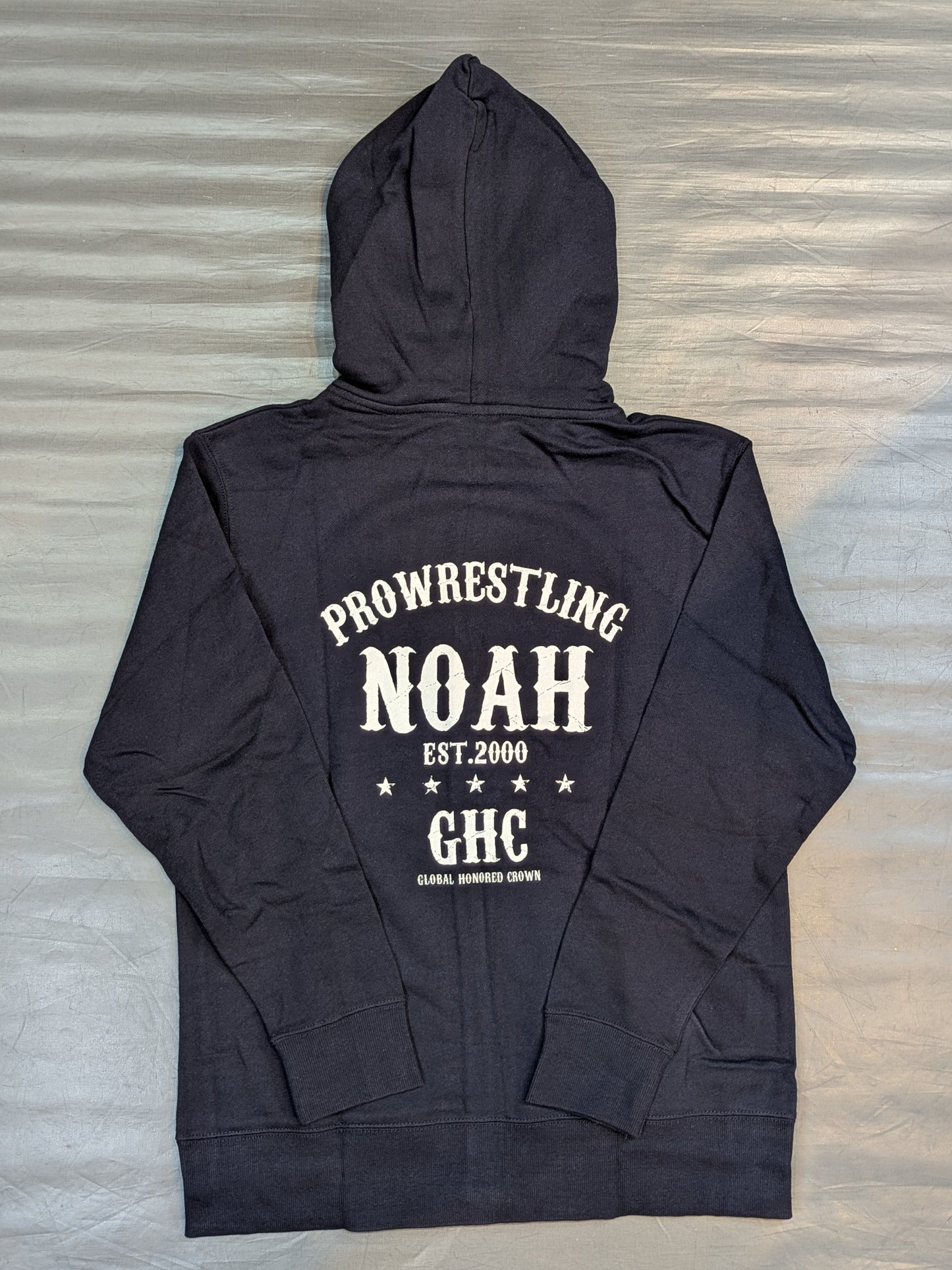 NOAH「GHC EST 2000」ジップパーカー(ブラック)