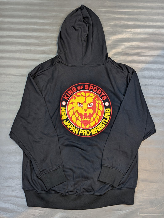 Lion Mark Zip Hoodie  (2024/Black)