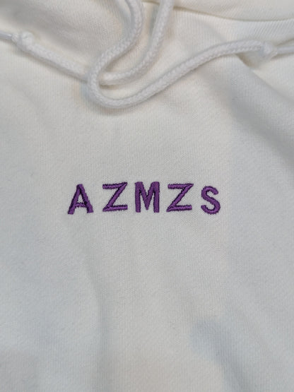 HTML ZERO3× STARDOM AZM Collaboration Pullover hoodie  (White)