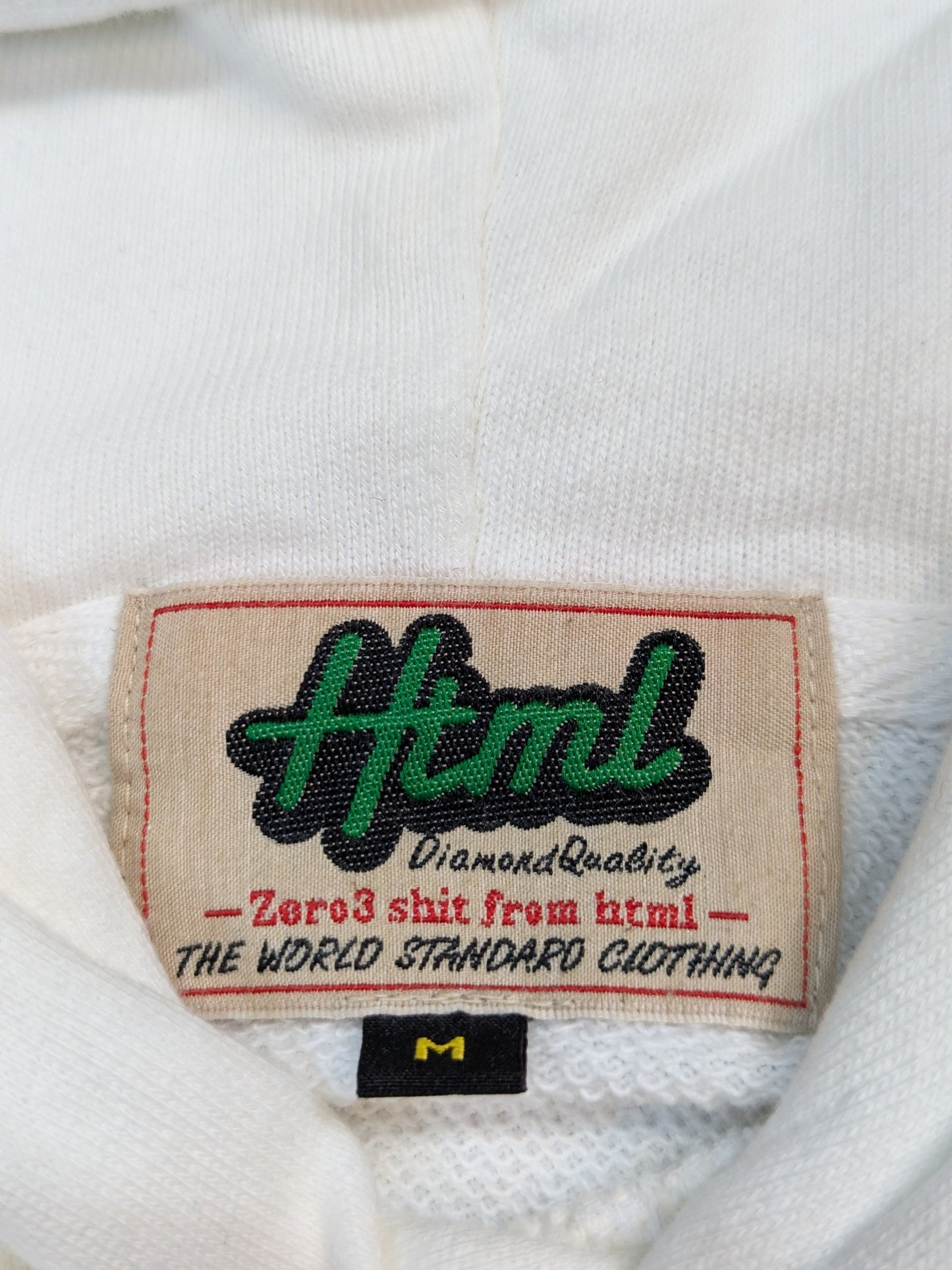HTML ZERO3× STARDOM AZM Collaboration Pullover hoodie  (White)