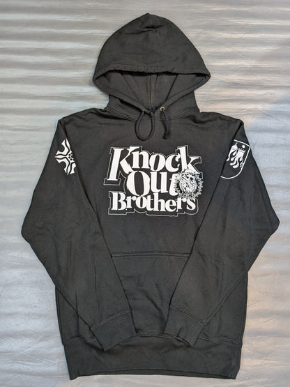 Knock Out Brothers プルオーバーパーカー(ブラック)