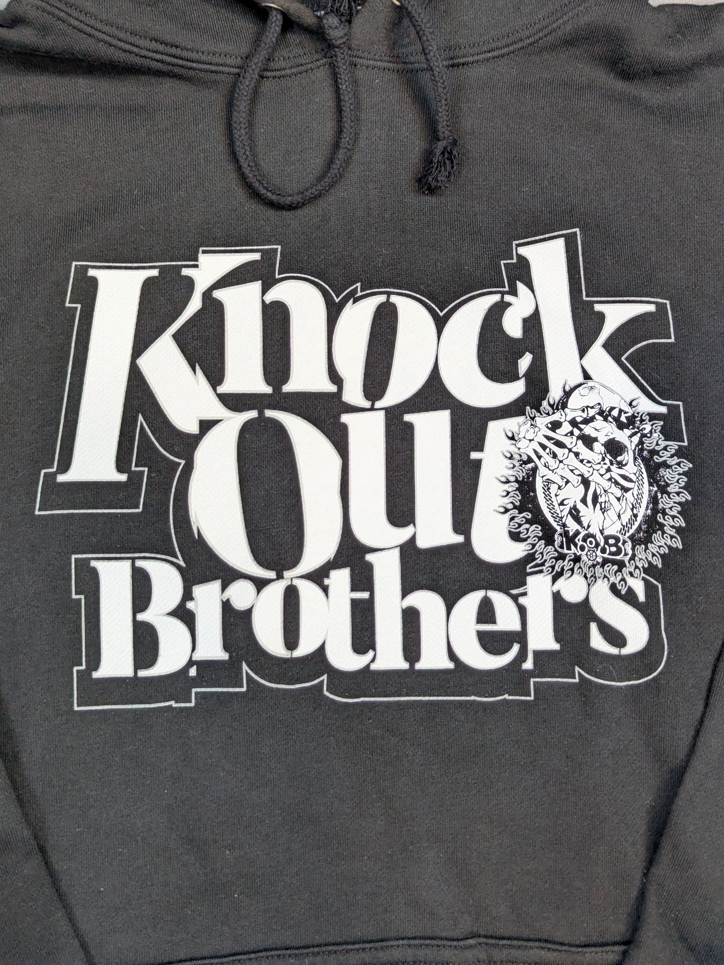 Knock Out Brothers プルオーバーパーカー(ブラック)