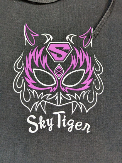 STARLIGHT KID ×R4G Collaboration Zip hoodie  (Black)