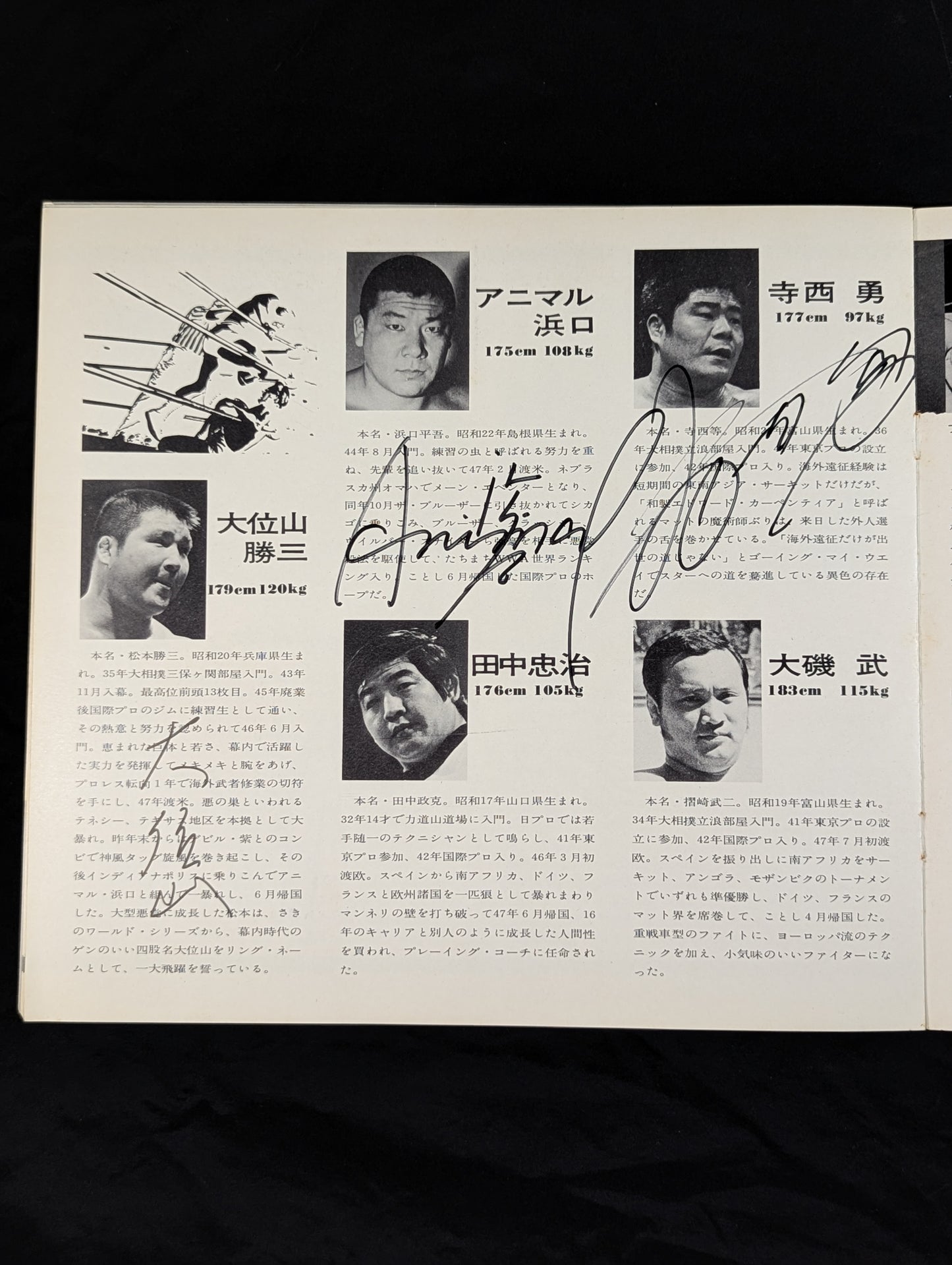 [20 hand signed autograph entries ・ Includes 8 photos】73 Big Winter Series