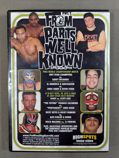 PWG FROM PARTS WELL KNOW