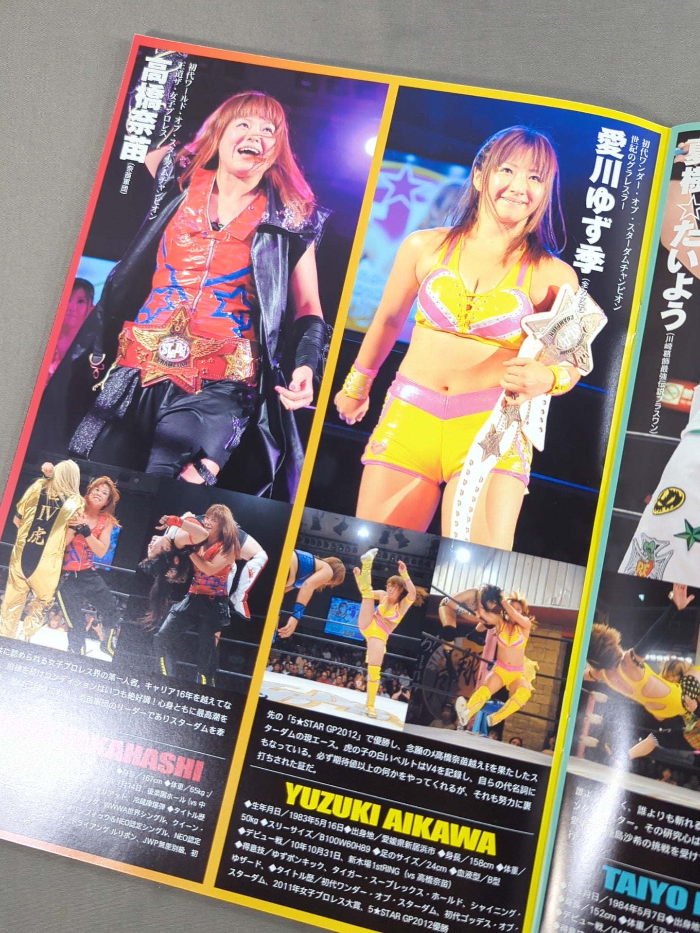 【2選手直筆サイン入り】STARDOM OFFICIAL GUIDE BOOK Vol.22