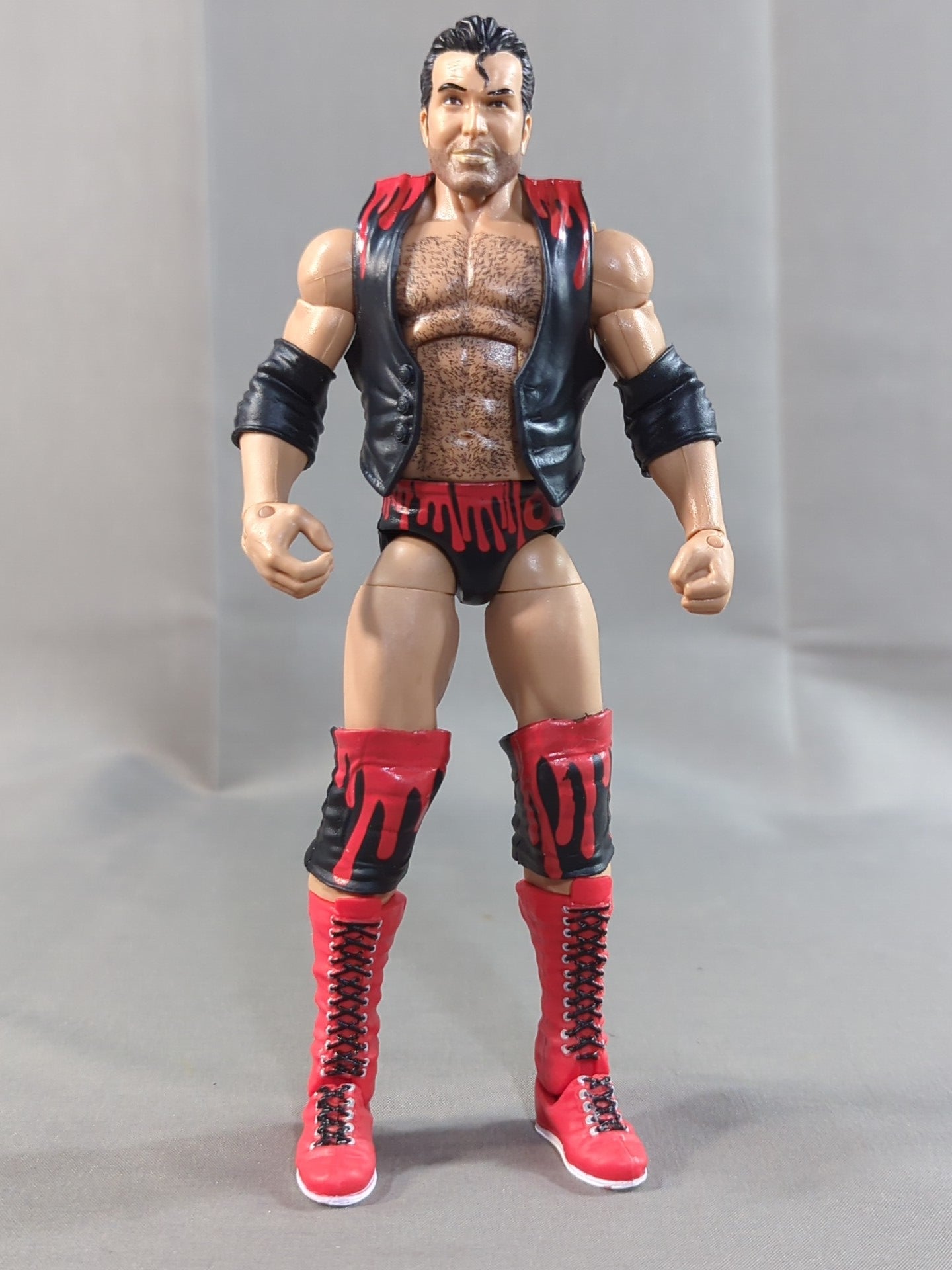 Scott Hall (black×red vest)