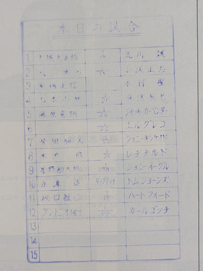 【半券付】★猪木vsゴッチ＆長州力デビュー戦★ 74サマーファイトシリーズ(最終戦)