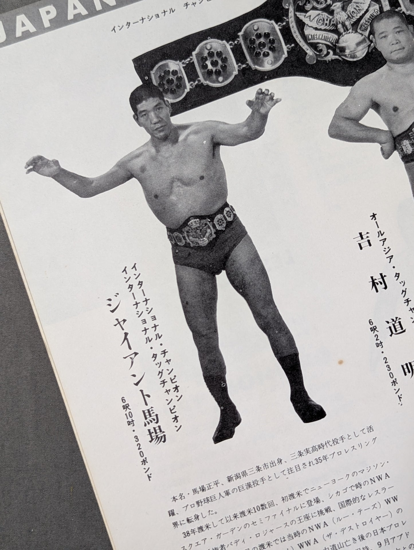 ★半券付★ 70インターナショナルチャンピオンシリーズ戦