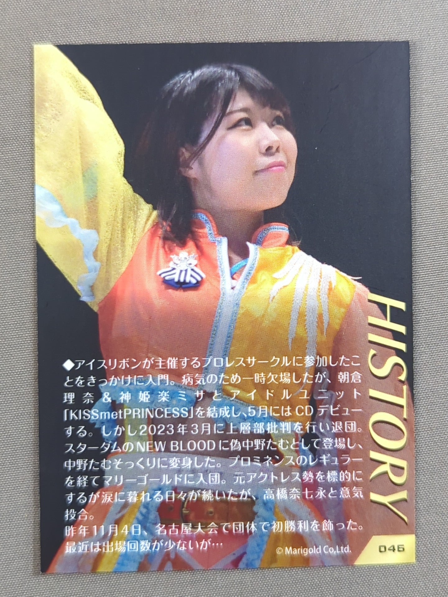 MARIGOLD CARD COLLECTION 石川奈青(46)