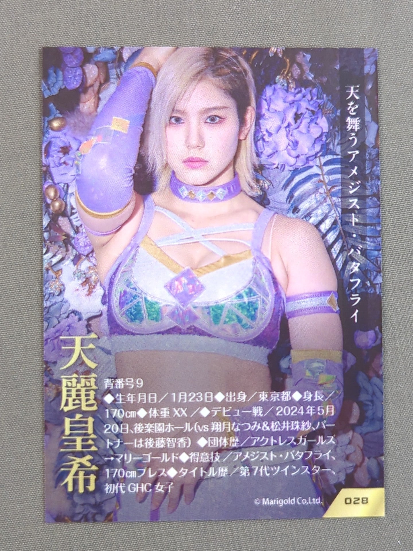 2026 MARIGOLD CARD COLLECTION 天麗皇希(28)
